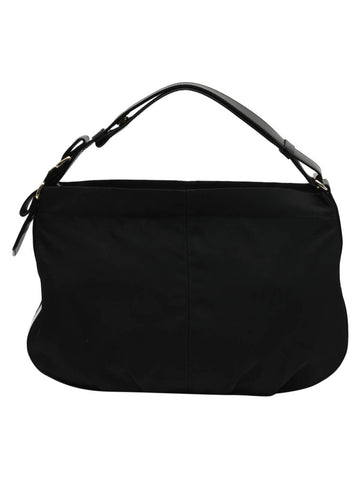 Black Vara Nylon Shoulder Bag