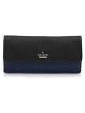 Blue/Black Flap Women's Wallet?˜