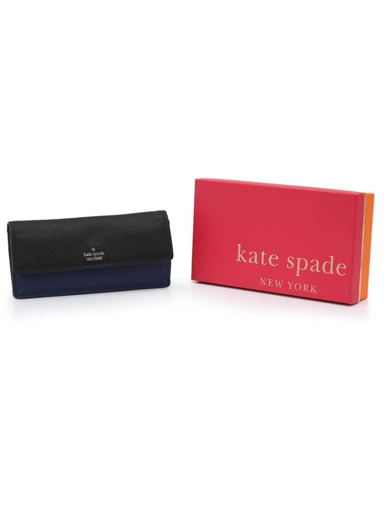 Blue/Black Flap Women's Wallet