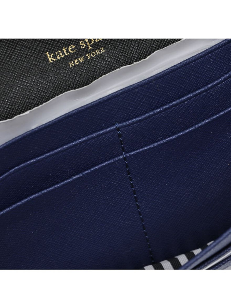 Blue/Black Flap Women's Wallet