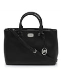 Black Handbag with Strap