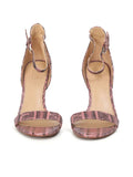 Python Embossed Sandals Eur 36