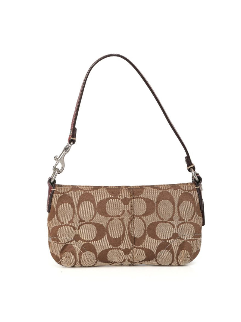 Jacquard Monogram Wristlet Mini