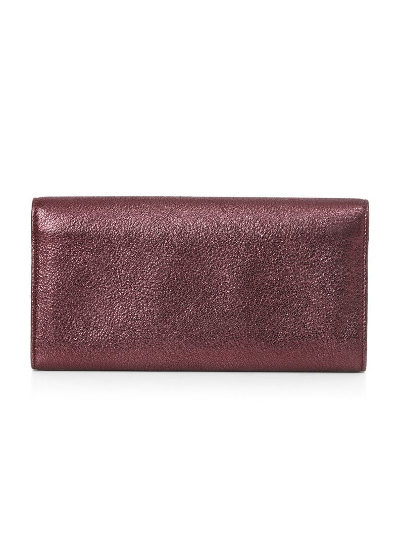 Burgundy Reese Clutch Small