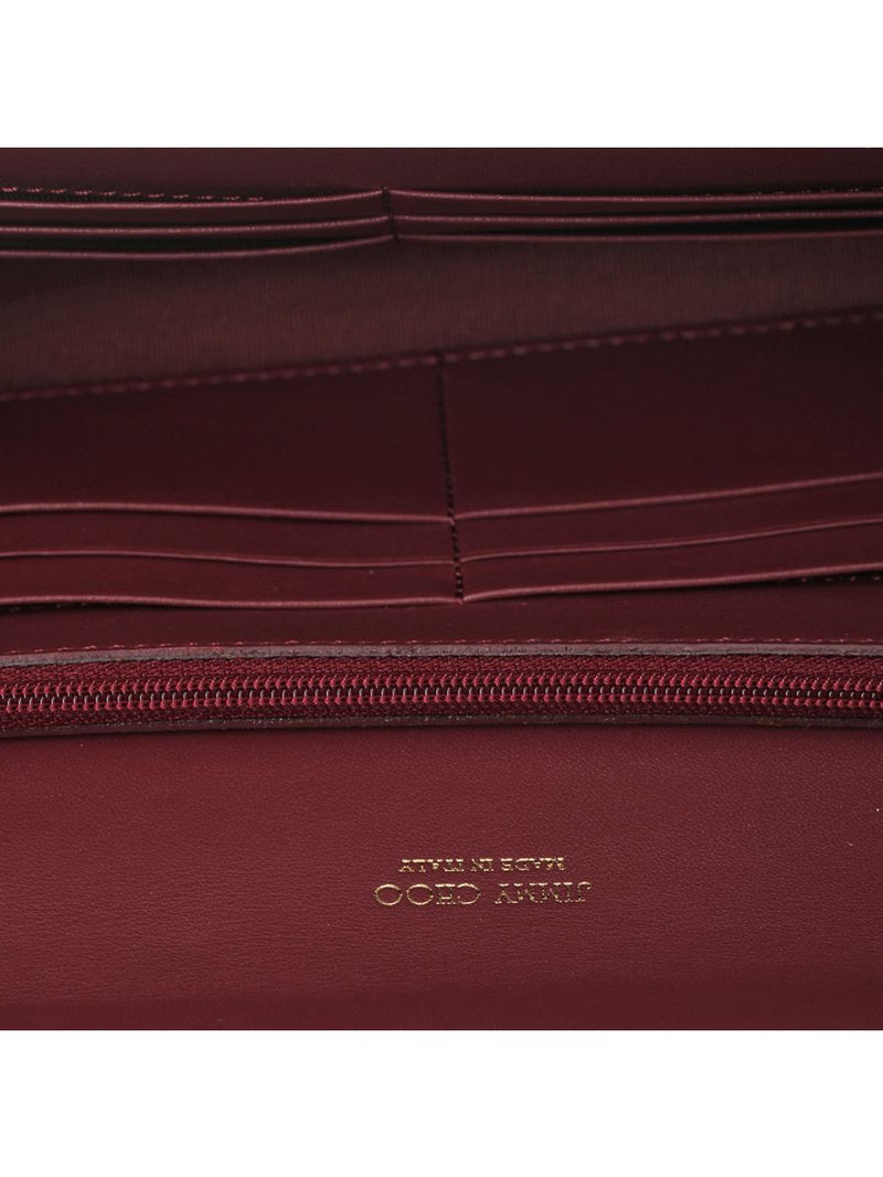 Burgundy Reese Clutch Small