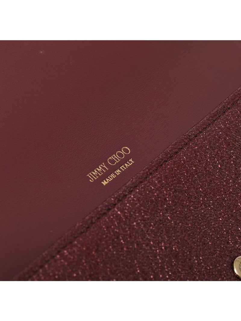 Burgundy Reese Clutch Small