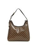 Crystal GG Supreme Monogram Hobo One Size