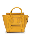 Phantom Large Mustard Tote Bag