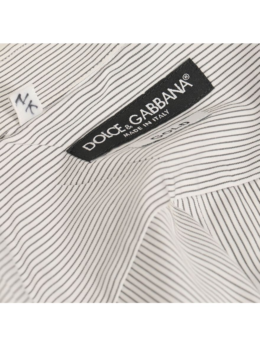 Black & White Stripe Shirt/Size-41