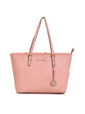 Jet Set Pink Tote Bag