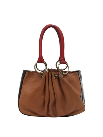 Brown Leather Hand Bag