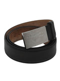 Black Leather Men's Belt/Size-42Inches/105CM