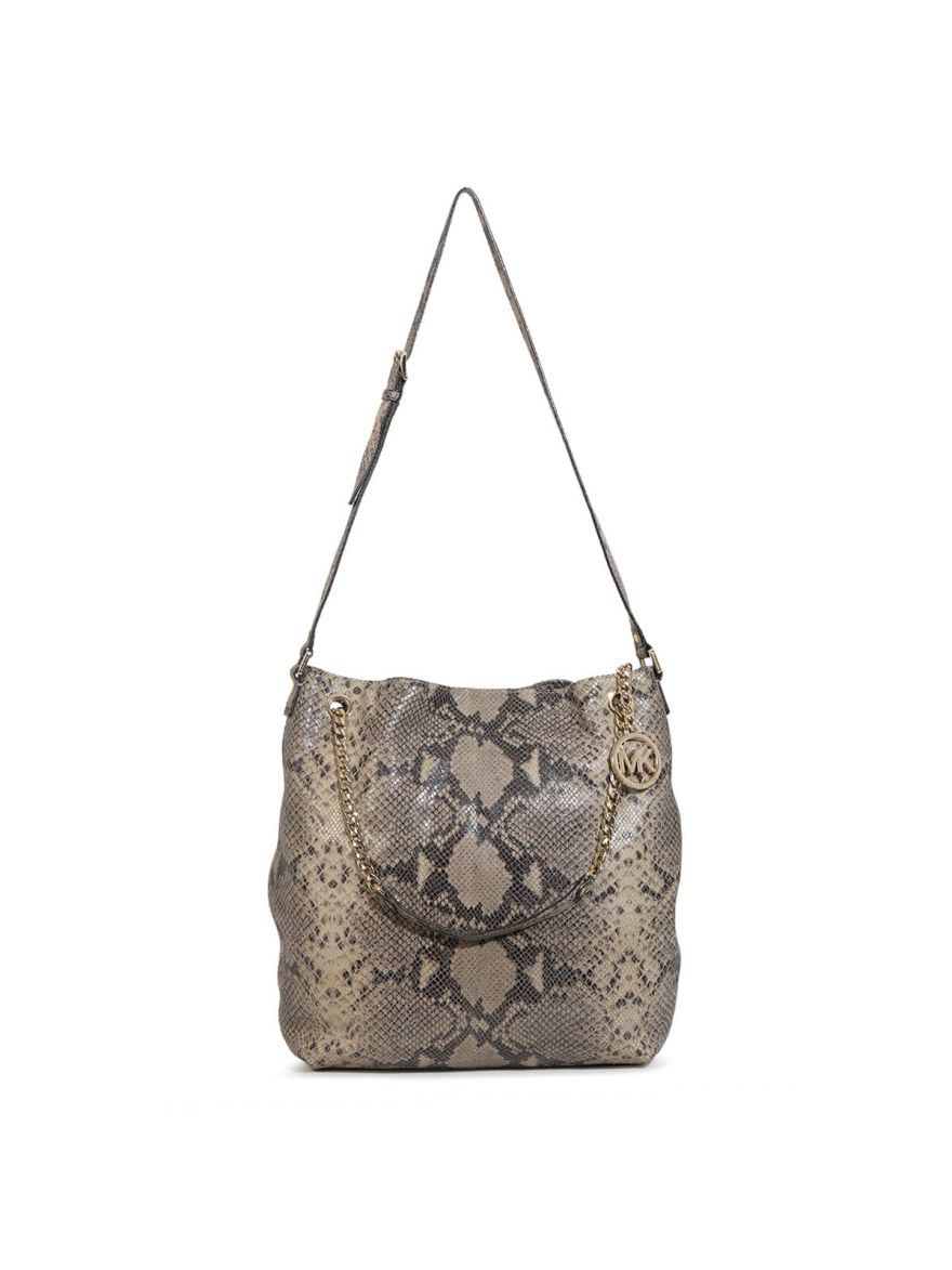 Exotic Print Shoulder Bag