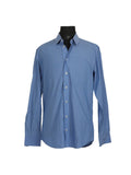 Dark Blue Slim Fit Men's Shirt/Size-42