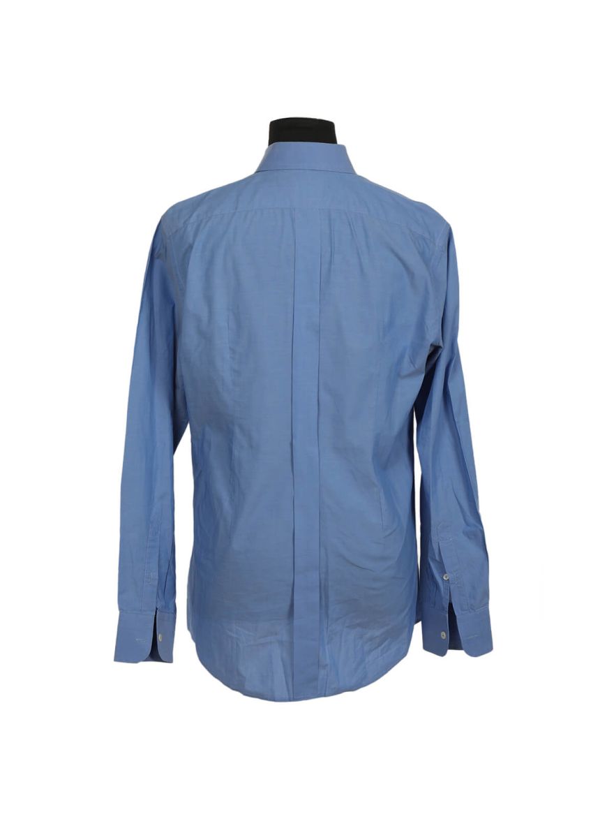 Dark Blue Slim Fit Men's Shirt/Size-42