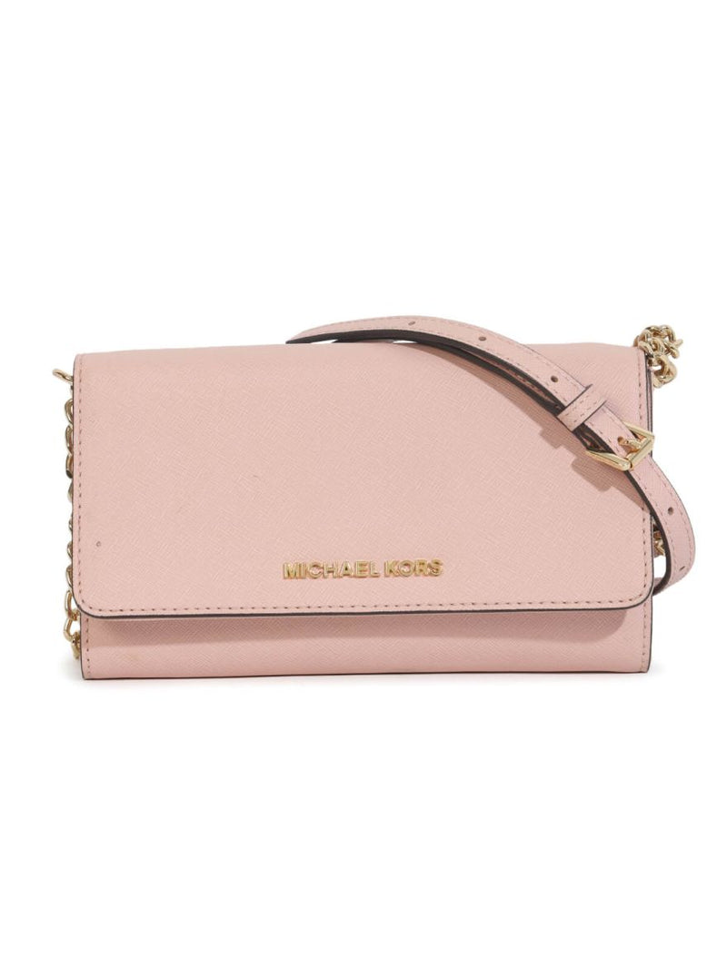 Jet set Travel Leather Pink Shoulder Bag