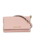 Jet set Travel Leather Pink Shoulder Bag