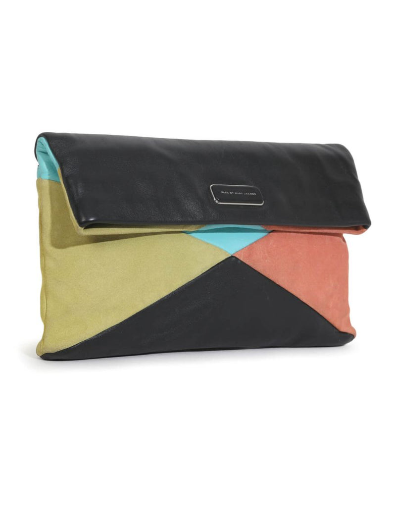 Marc By  Multi Color Magazine Clutch