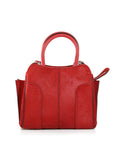 Red?˜Mini Faux Pony Hair?˜Sella Tote