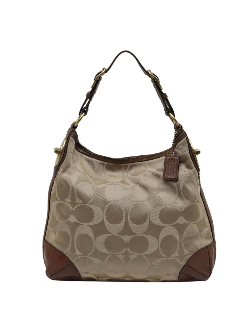 Signature Tan Hobo Bag