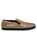 Dodger Intrecciato Leather Slip-on Sneaker/Size-36EUR