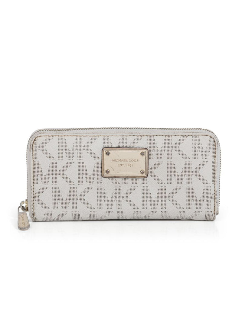 Monogram continental wallet