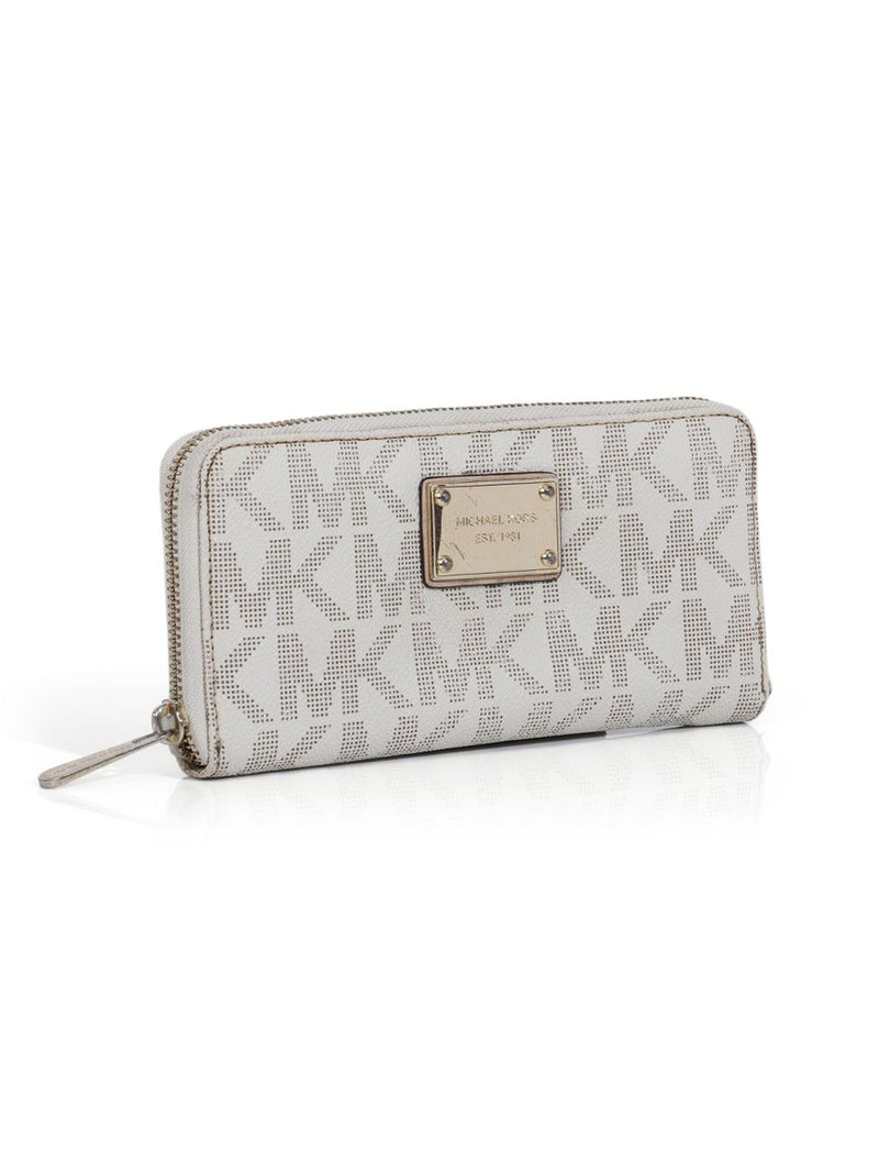 Monogram continental wallet