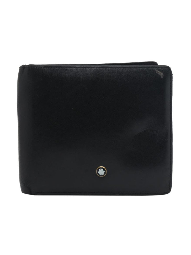 Men's Black Leather Wallet