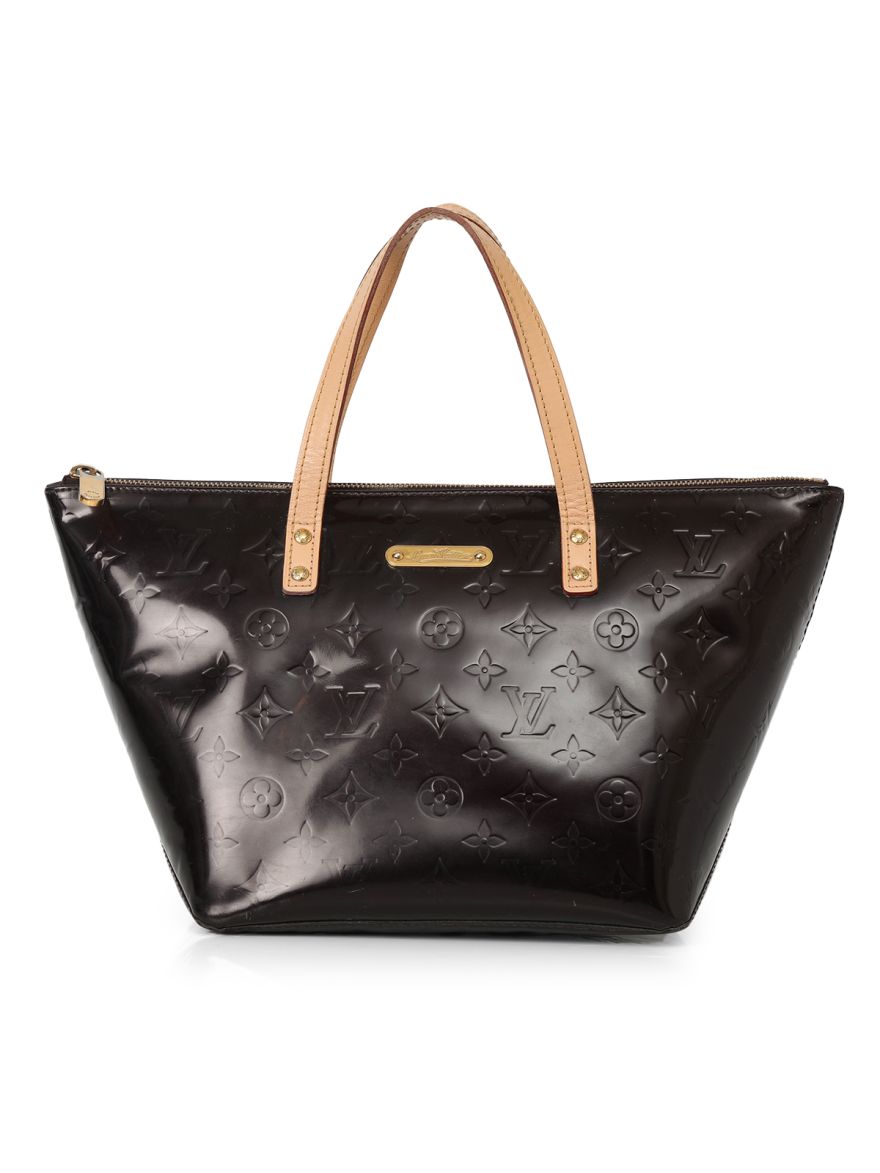 Amarante Monogram Vernis Bellevue PM Bag