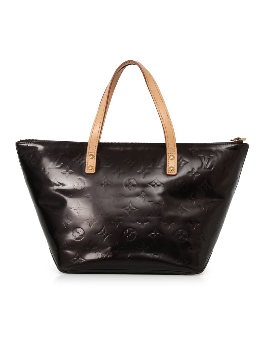 Amarante Monogram Vernis Bellevue PM Bag