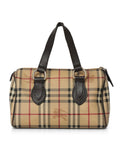 Nova Check Canvas Boston Bag One Size