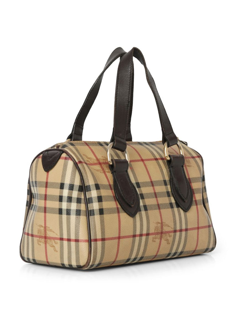Nova Check Canvas Boston Bag One Size