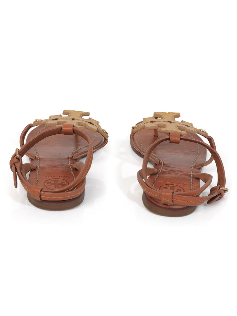 Tan T Sandals