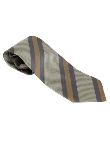 Purple and Grey Straps Tie