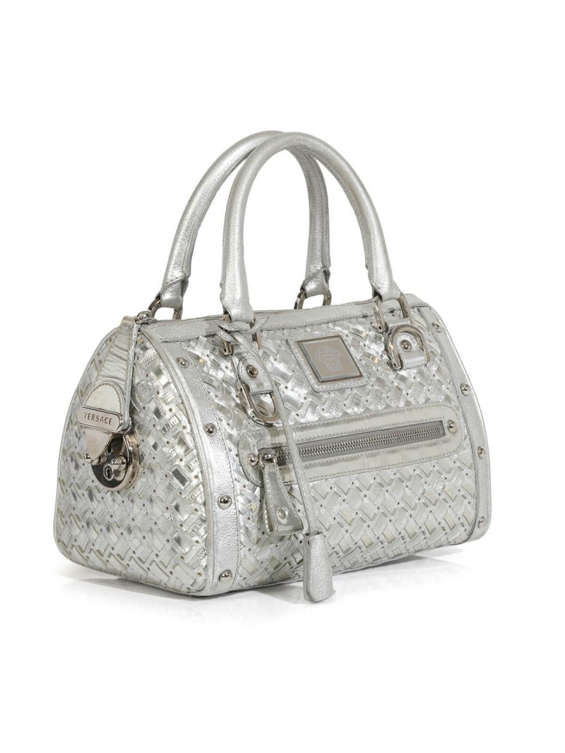 Silver Metallic Handbag