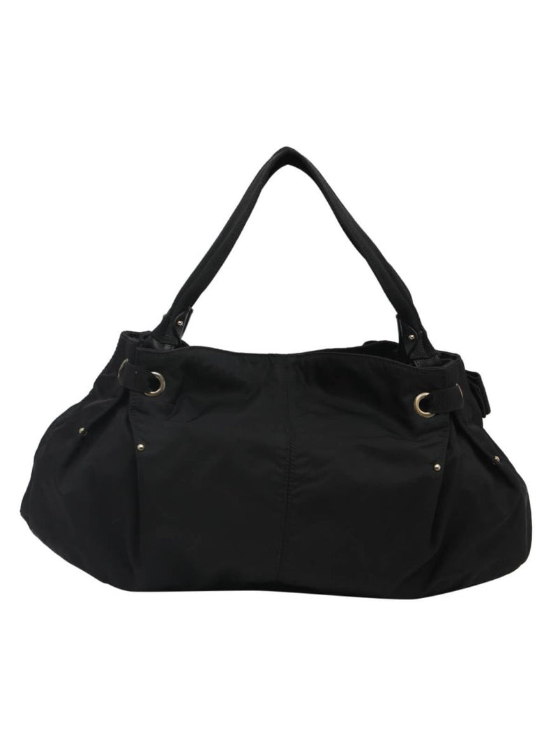 Nylon Bow Hand Bag