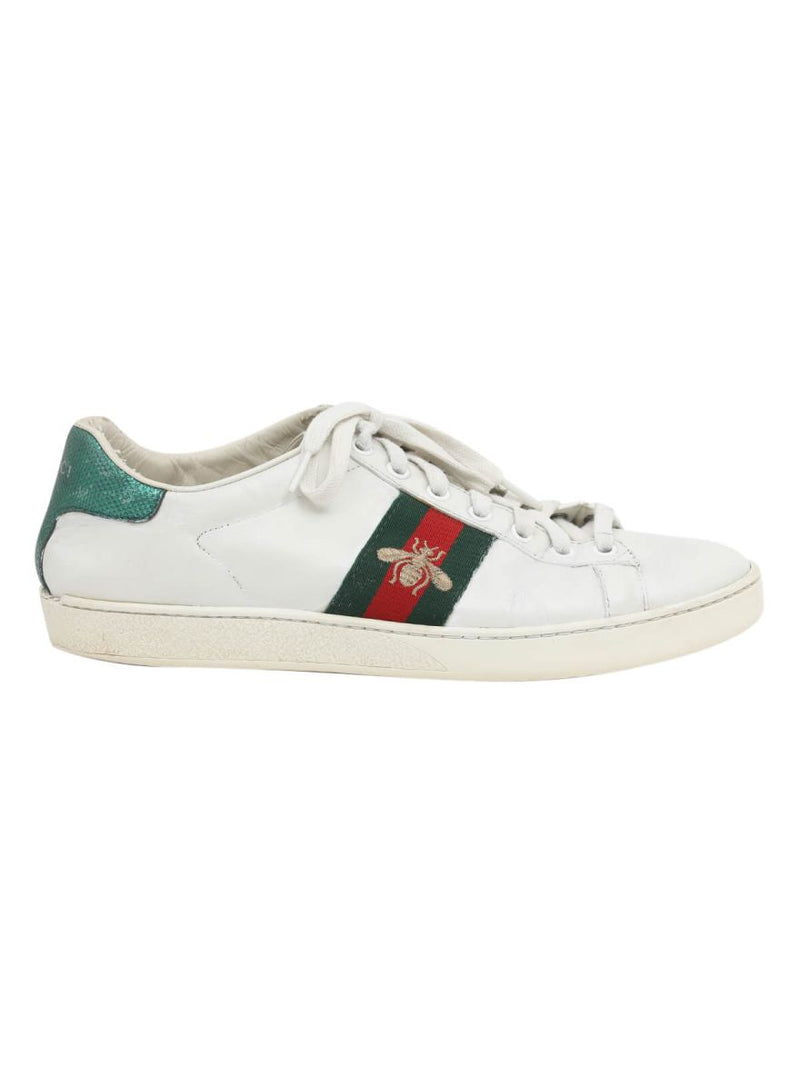 White Women's Ace Sneakers/Size-38.5