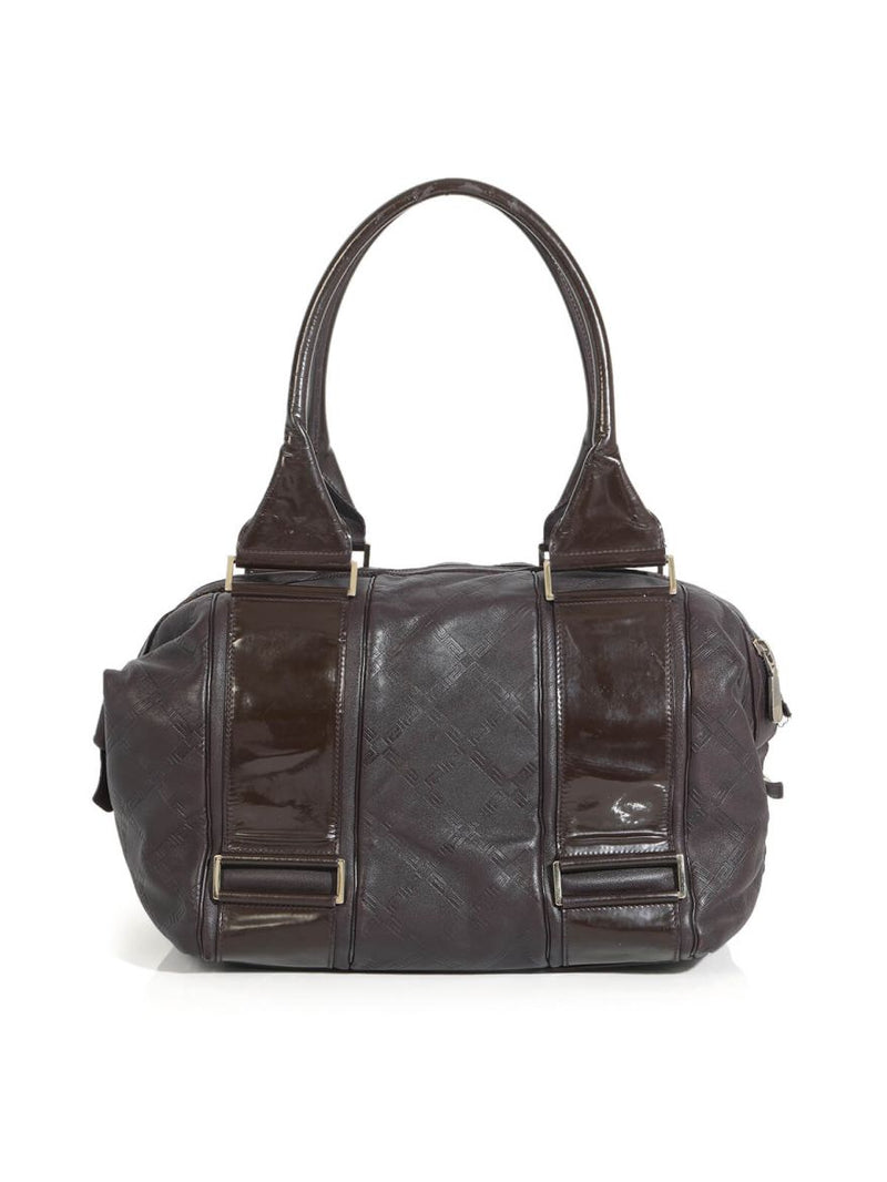 Burgundy Boston Bag