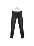 Black Skinny Leg Jeans/W-26