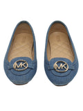 Blue Denim Flats/Size-8.5M