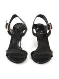 Vintage  Black Lacquered Women  Monogram FF Heels