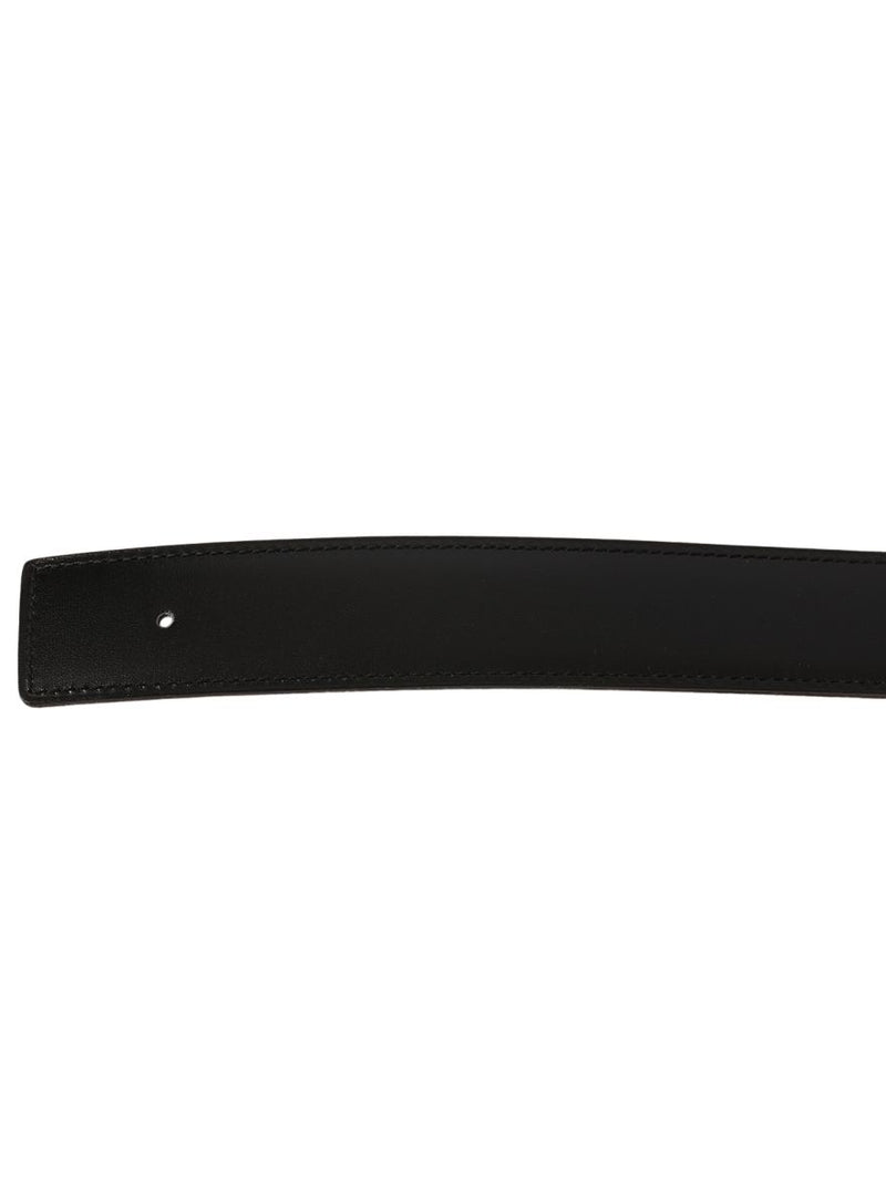 Unisex Black And Tan Belt 105 cm