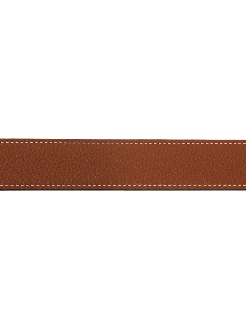 Unisex Black And Tan Belt 105 cm