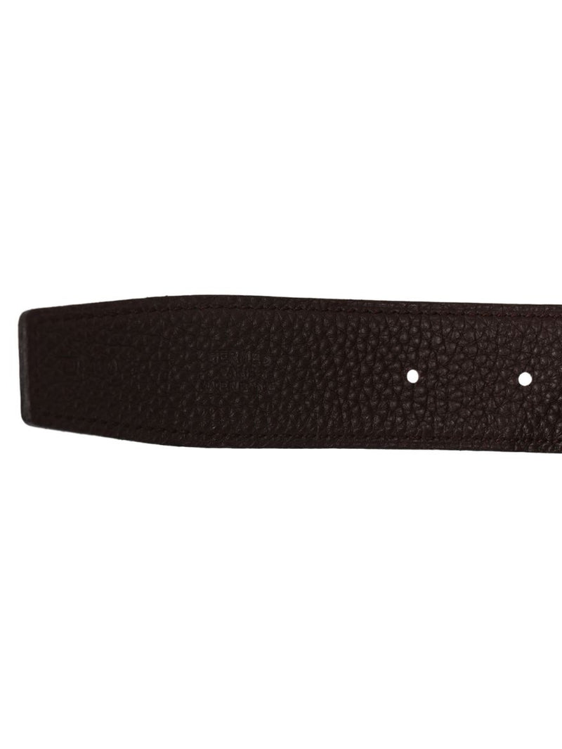 Unisex Black And Chocolate Brown Belt 100cm