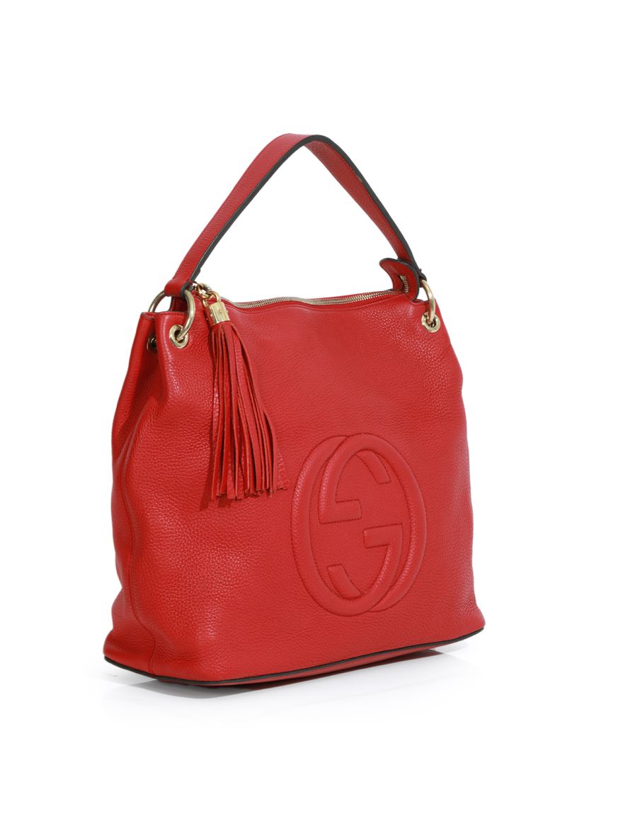 Medium Red Convertible Soho Bag