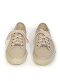 GG Grey White Leather Trainers /39.5