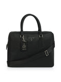 Saffiano Leather Briefcase Medium