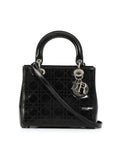 Medium Patent Cannage Lady Dior Bag