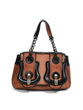 leather B. Bag one size