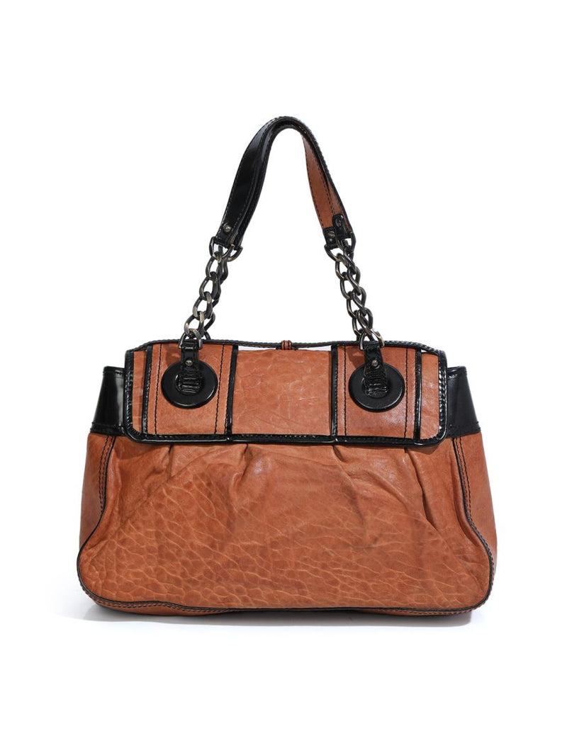 Leather B. Bag one size